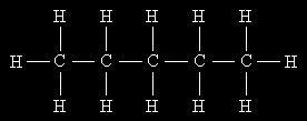 Q5. Crude oil is a mixture of a large number of compounds most of which are hydrocarbons such as the molecule shown below. What is a hydrocarbon?