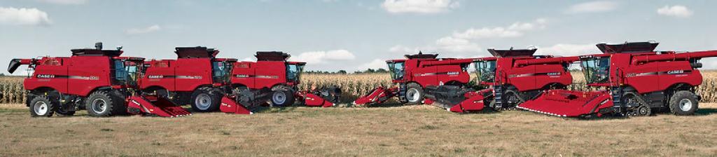 MEET THE INDUSTRY S LARGEST LINEUP. Case IH offers the broadest model offering to meet the needs of any operation so producers can tailor a machine to their unique needs.