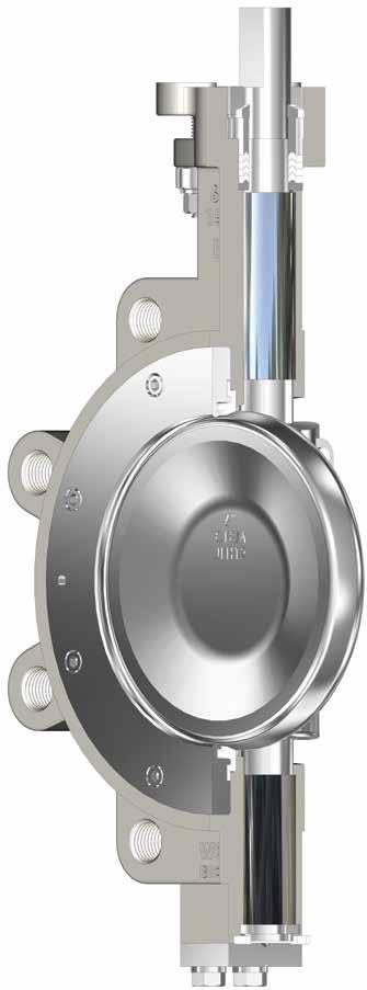 BUTTERFLY VALVES Double Offset High Performance Advantages ISO 5211 Mounting Flange Universal mounting dimensions simplify valve actuation. Allows for direct mounting of several actuators.