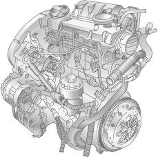 Engines The 1.9-litre 47 kw SDI engine This engine was adopted from the previous model.