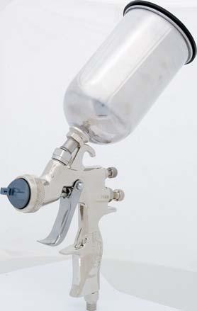 RAZOR RAZOR Conventional Spray Gun Offers a wide variety of nozzle sizes Meets the needs of your high pressure applications Provides wide spray patterns and remarkable material flow Optimized for