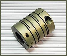 Helical Beam Couplings High rigidity Mechanical fuse High miss alignment CODE DIMENSION Weight A L W F M (g) Moment of RPM Rated Torsional Stiffness inertia (kg m2) (Min-1) (N m) (N m) (N m/rad)