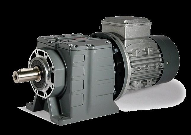 RD In-line helical In-line helical gearbox - Series RD Power range: 0.1 to 125.9 HP Motor adapters: NEMA 42C to 210TC Ratio range: 2.