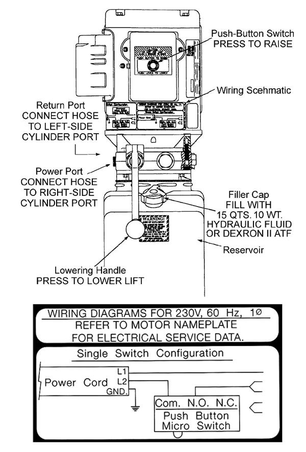 SEE WIRING INSTRUCTIONS AFFIXED TO MOTOR FOR PROPER WIRING INSTRUCTIONS. Fig 24 IMPORTANT NOTE: CAUTION Never operate the motor on line voltage less than 208V.