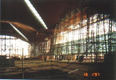 Kuala Lumpur International Airport, Sepang. Main Terminal Building PTC 1 and Satellite Building PTC 2.