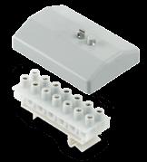 122102 7 4 x 2,5 mm 2 4,50 100 Control line terminals for horizontal and vertical mounting 122300