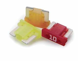 Low Profile MINI Blade Fuse The Low Profile MINI fuse has similar performance characteristics as the standard MINI fuse. The lower overall height allows for space and weight savings.