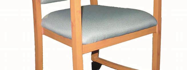 Height from Floor to Top of Seat: 45cm min - 58cm max Available in 50cm wide Tray- Kingston Chair Easy Glide