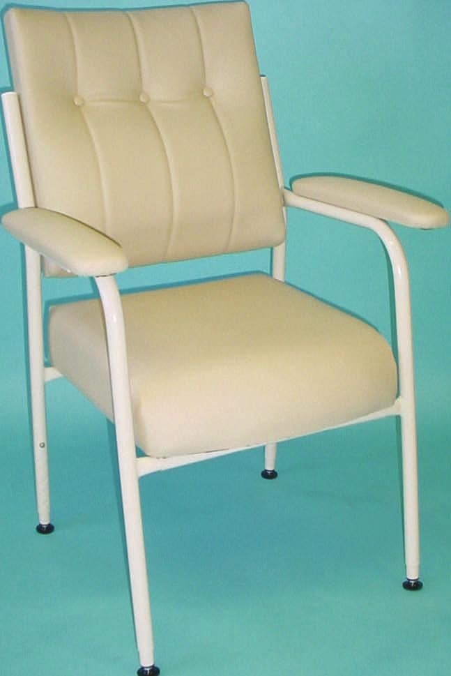 Maximum user weight 110kg Support Chair - Lumbar Support This fully upholstered support chair is designed to include a built-in lower lumbar support for maximum comfort.