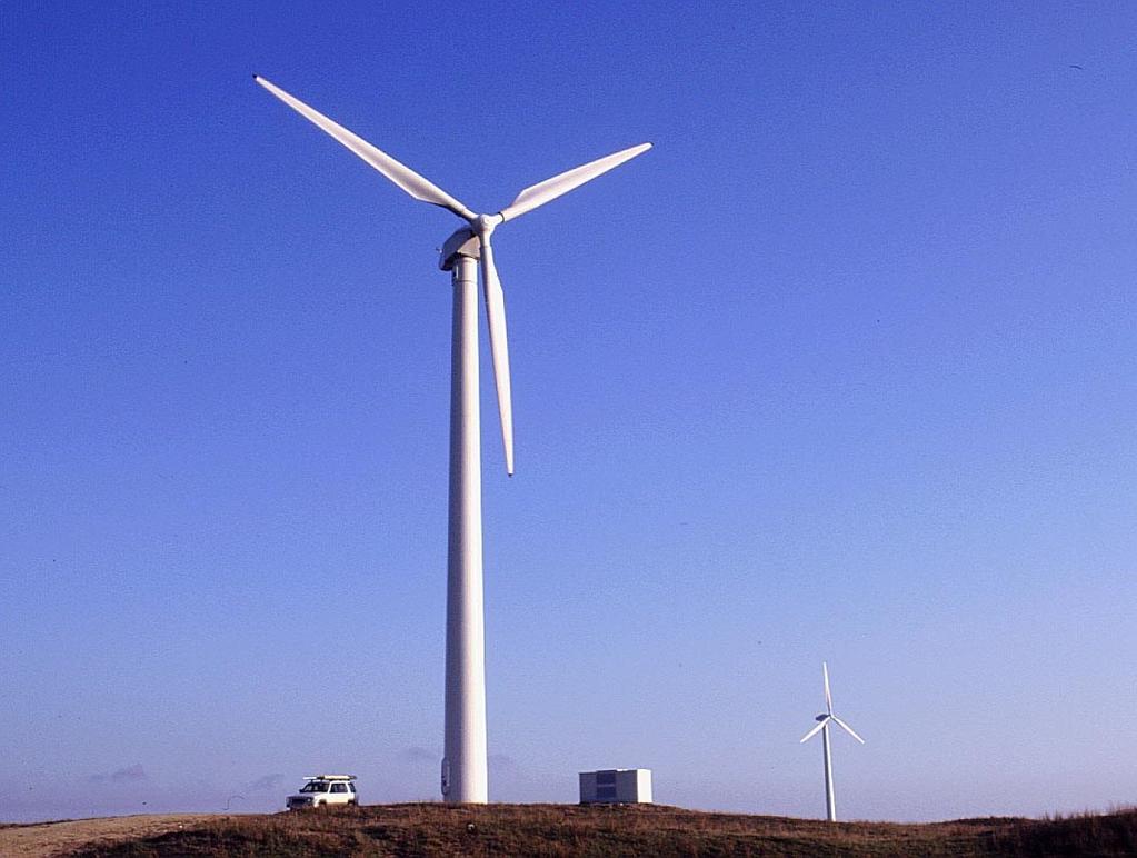 1998 First Wind Farm Low renewable energy penetration 750kW wind Low hanging fruit Deliberately