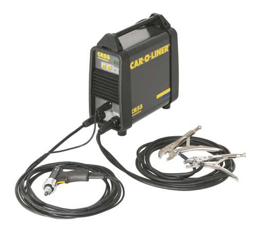 CR55 Aluminium Spotter The CR55 aluminium power source allows welding of stud bolts and miscellaneous accessories on all types of sheet metal, including aluminium.