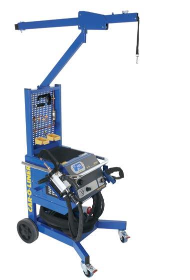 CR500 DA Resistance Spot Welder Unmatched in power and intelligence! The CR500 DA Inverter Resistance Spot Welder with Double Action function on the C-tong.