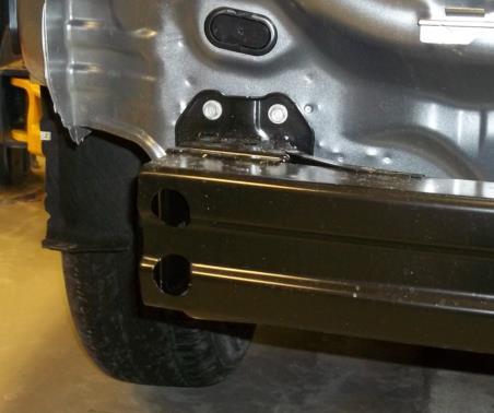 5. Bumper removal: Remove the (8) bolts holding