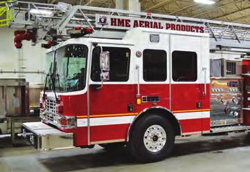 HME HAF80L Achieving New Heights in Aerial Functionality The HME HAF80L, 80-foot ladder, incorporates the latest in HME engineering, technologies and innovations.