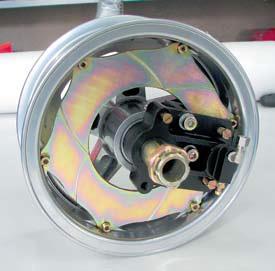 Main wheel rim 8"