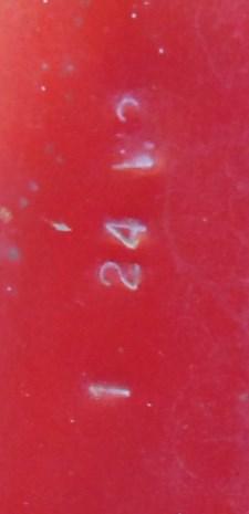 Date codes were typically stamped in two locations on