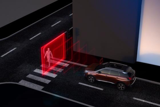 An intelligent autonomous braking system designed to avoid a collision or limit its severity by reducing the vehicle's speed.