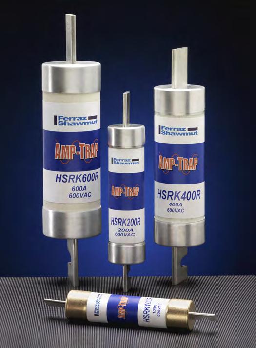 HSRK high speed/class rk1 High speed rk1 (HSRK) Protect your electrical power wiring and power semiconductors with a single fuse.