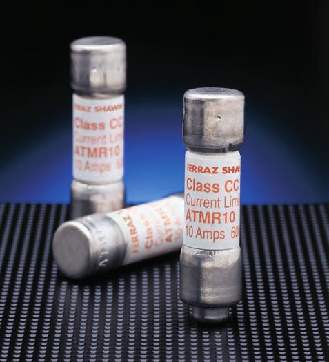 ATMR class CC SMALL FUSE - IG PROTECTION FOR GENERAL CIRCUITS Amp-trap ATMR fuses, in the Class CC family, are the smallest dimension 600VAC/DC fuses suitable for branch circuit protection.