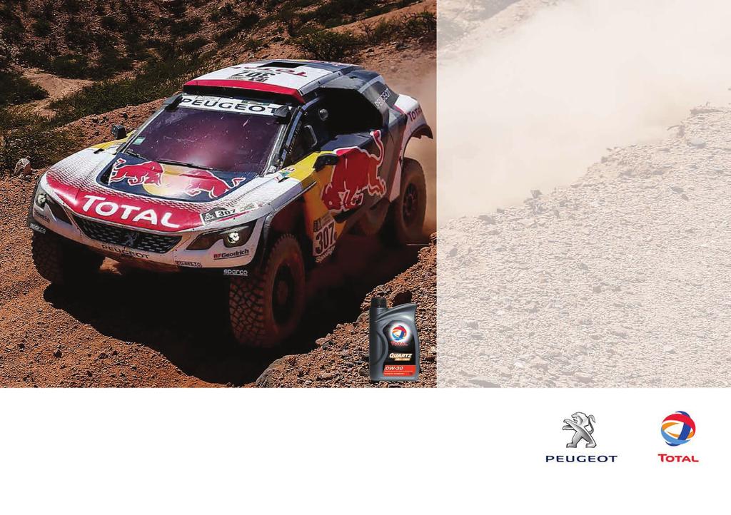 PEUGEOT & TOTAL A PARTNERSHIP FOR PERFORMANCE!