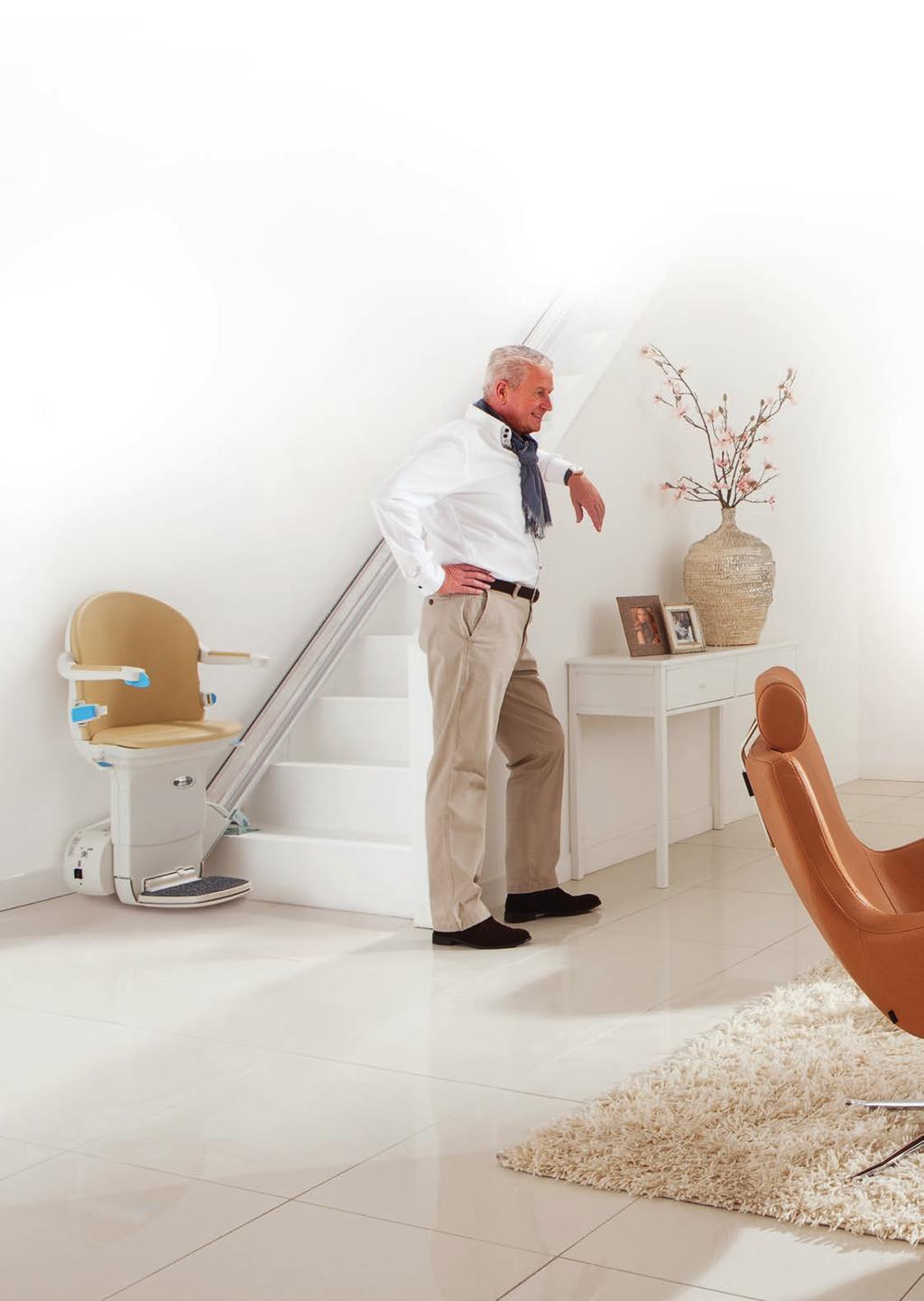 The benefits of a straight stairlift from Handicare If you are thinking about installing a stairlift, Handicare stairlifts offer you a safe and reliable solution.
