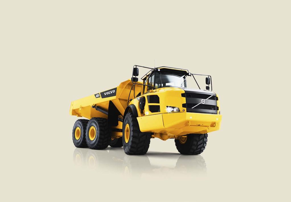 Volvo Care Cab Quiet, spacious, comfortable, with excellent visibility and ergonomically positioned controls for safe, productive operation. Meets ROPS / FOPS safety standards.