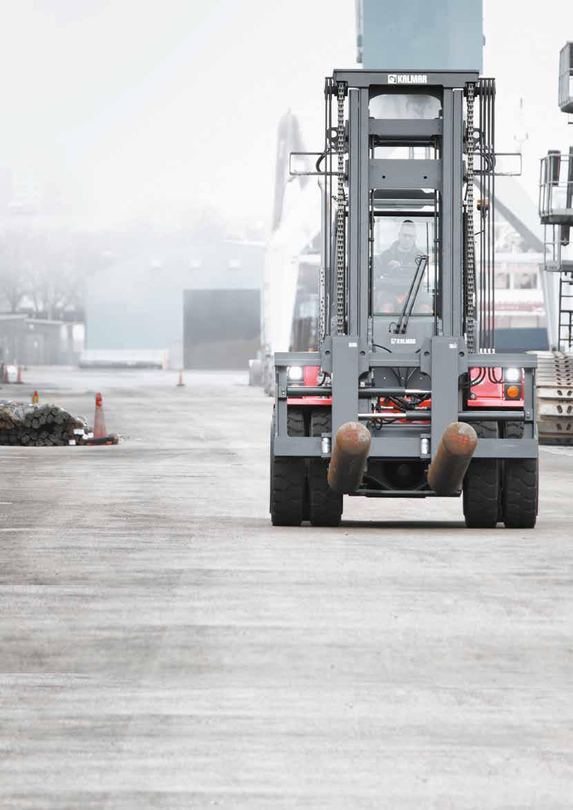 Efficient and easy to maintain. A forklift built for efficiency.