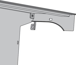 RIght Side Assembly Align the screw holes for the following parts in this order. 1 Lid (495.19) 2 Front (495.22).