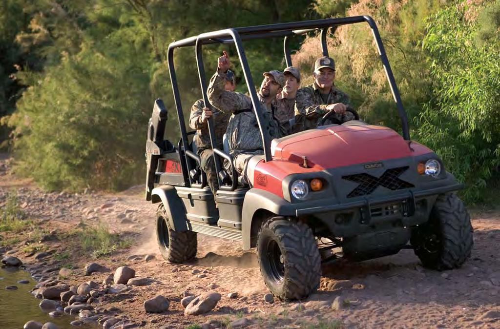With IntelliTrak All-Wheel-Drive, their customers can get to where the true big game are