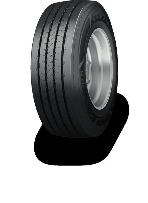 FH 40 H 40 TH 40 Front axle tyre Improved wet performance due to special sipe technology in the tread design High mileage gain thanks to the enhanced tread
