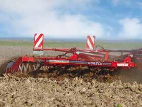 for mechanical weed control and for loosening and venting the soils in spring.