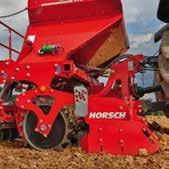 Fertiliser System (45:55) Simple and easily understandable adjustment of the working depth of the rotary harrows Tines with quick-change system Seed