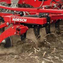 Conservation tillage reduces it considerably and strip cultivation with the HORSCH Focus is on the same level as no-till farming, but with an increased yield stability.