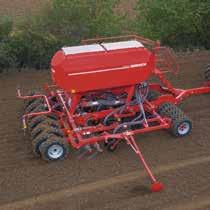 As with a cultivator tine the soil is loosened, levelled, mixed and crushed. MultiGrip tines The tine release pressure of more than 200 kg guarantees a precise depth control for the Duett coulter.