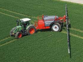 Equipment CCS Pro: modern electronics with HORSCH software, optimised for the plant protection sector. Suction and pressure side are equipped with electric valves for very easy handling.