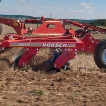 It is particularly suitable for the use on heavy sites where the soil has to be loosened deeply and the harvest residues, however, only have to be mixed in in a shallow way.