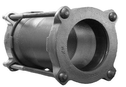 Typical Specification - JCM 240 Optimum Range Coupling JCM 240 Optimum Range Coupling Couplings for pipe sizes 2" - 12" shall be of ductile iron construction.