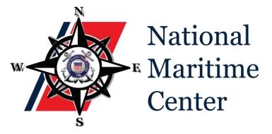 National Maritime Center Providing Credentials to Mariners U.