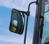 The cab framework provides the high durability and impact