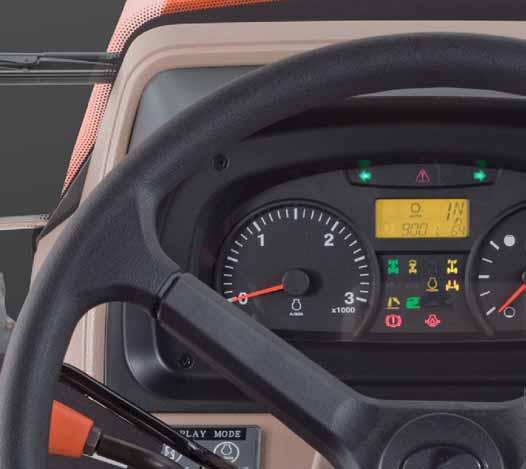 One-glance, one-touch control the new M tractors deliver the ultimate in operability.