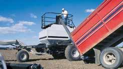 AIR CARTS 15 40 SERIES 2340 AIR CARTS The 2340 model has a capacity of 230 bushels (8,105 litres) with tanks split 60/40 to carry two products separately.
