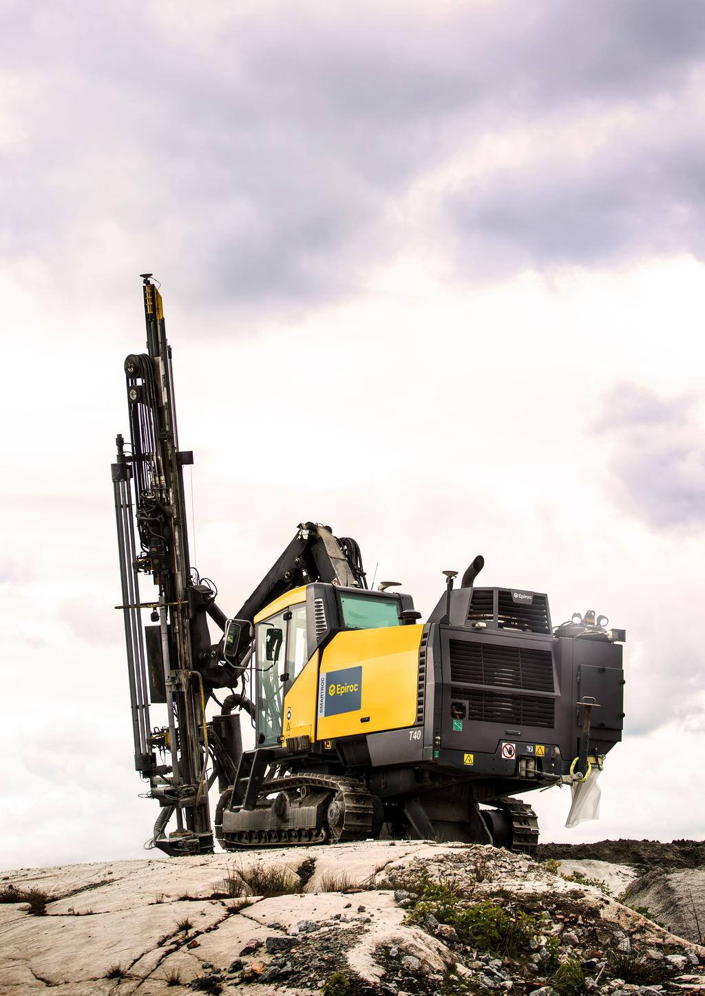 SmartROC T35 & T40 Surface drill rigs for quarrying and construction SmartROC T35