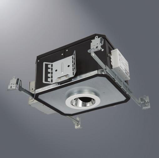 ESCRIPTION Recessed aperture directional luminaire with angle cut shielding reflector utilizing a LE array.