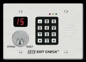 S6000 Spectra Delayed Egress Locking Exit Devices Devices DELAYED EGRESS The delayed egress for the Spectra Exit Device is a 2-piece option.