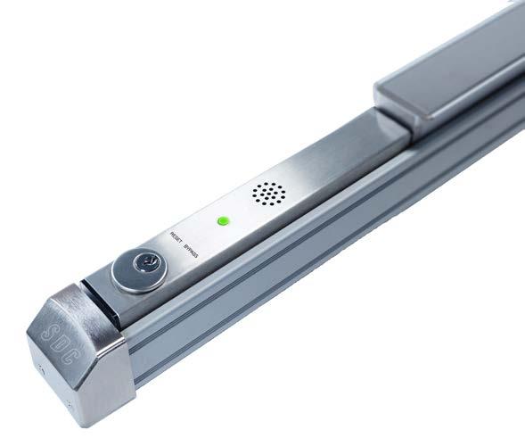 S6000 Spectra Exit Check - Delayed Egress All-In-One Locking Exit Devices Devices Vertical Rod Mortise Concealed Vertical Rod The EXIT CHECK ALL-IN-ONE