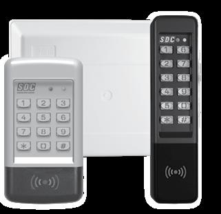 921P/924P INDOOR/OUTDOOR 2-PIECE EntryCheck JK STANDALONE Keypad STANDALONE Proximity The 921P and the 924P EntryCheck stand-alone digital keypad with Prox Reader and Controller (2-piece