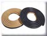 Door seals with tan cloth LM 23-GTAN covering for cars with tan, beige or gold interior. Pair. R&L. 62-66 Belvedere, Dart, Fury, Valiant. 2 door hardtop and convertible.