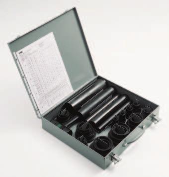 FAG Mounting Tool Set EINBAU.SET.ST Application Features Application The mounting tool set EINBAU.SET.ST (former FAG designation 172013) is suitable for maximum stressing and a long life.