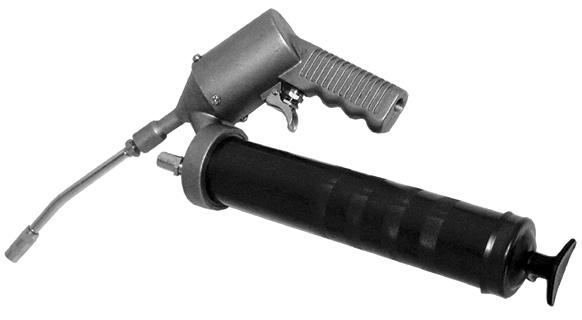 Air Operated Continuous Feed Grease Gun.