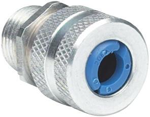 INCREASED SAFETY ALUMINUM CONNECTORS S108-EX (See page F86) Use to secure and seal cords or cables entering enclosures or raceways.